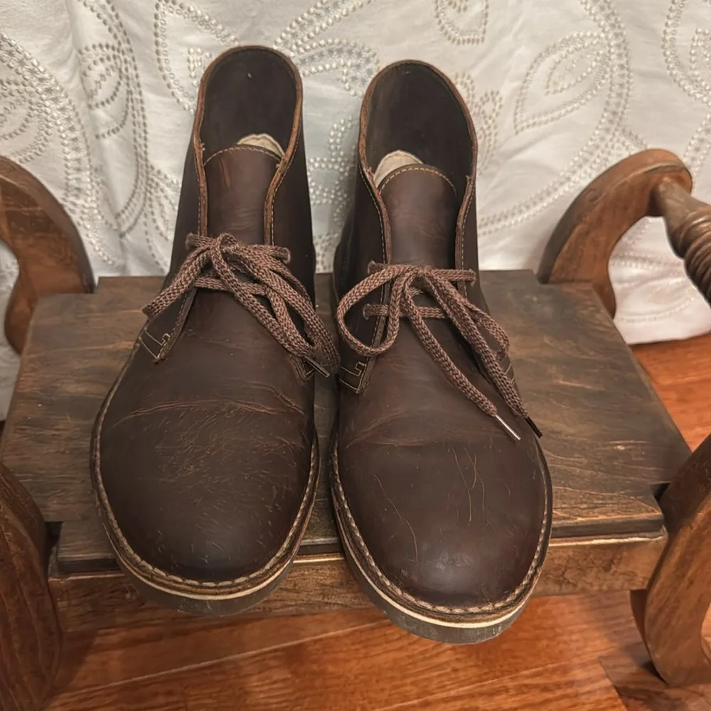 Clarks Men’s Chukka Boots. Classy. Dress up or down.